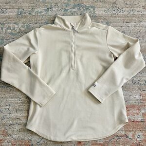 Columbia Cream Quarter-Zip Pullover